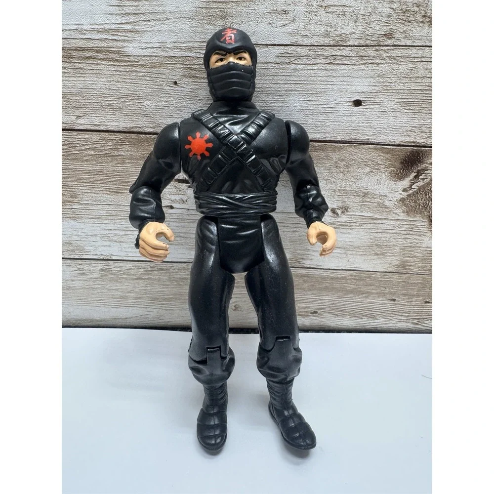 Vintage Chuck Norris Karate Kommandos Black Ninja Warrior 1986 Action Figure